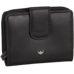 Golden Head Geldbörse Polo RFID 3331 RV-Börse Schwarz Damen 