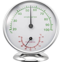 Renkforce Thermo-/Hygrometer, Thermometer + Hygrometer, Grau