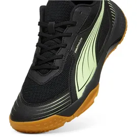 Puma Solarflash III Hallenschuhe schwarz Größe 44 - PUMA Black-Fizzy apple