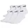 adidas Socken 6er Pack-Linear Cushioned Ankle, weiß 43/45