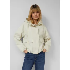 s.Oliver Jacke im Relaxed Fit mit Kapuze - beige - 44