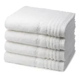 VOSSEN Vienna Style Supersoft Handtuch 50 x 100 cm weiss 4 St.