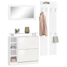 borchardt Möbel Dolly Garderoben-Set 3 Stk 0,0 x 0,0 x 0,0 cm weiß