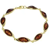 Ostsee-Schmuck Tonje Armband goldfarben 19 cm