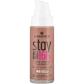 Essence Stay All Day 16h long-lasting Foundation 45 - SOFT HAZELNUT 30 ml Braun