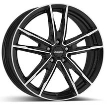 Dezent KF dark 7,0 x 19 5 x 114,3 ET31 MB66,1 Schwarz Poliert