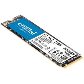 Crucial P2 M.2 PCIe Gen3 NVMe Internes SSD - Bis zu 2400MB/s - CT2000P2SSD8