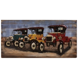 INTERIA Home & Living Wandbild, Stahlblech, mehrfarbig - bunt