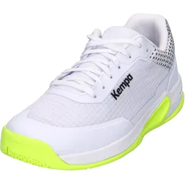 Kempa Wing 3.0 Jr Weiß/Limonengrün/Schwarz 38