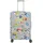 Travelite Kofferhülle M multicolor Tickets