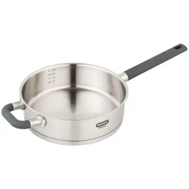 Mulex Topfset Edelstahl Metall, Kochen, Töpfe Topfsets