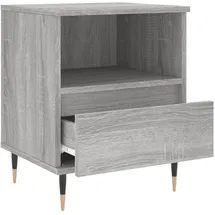vidaXL Nachtschrank Grau Sonoma 40 x 35 x 50 cm Grau