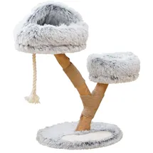 dehner lieblinge Berlioz Kratzbaum 49 x 83 x 49 cm hellgrau