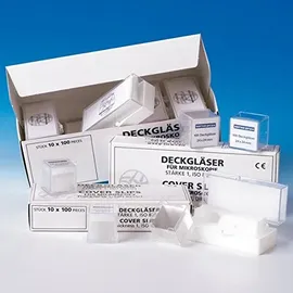 mediware Deckgläser 18 x 18 mm 1000 St.