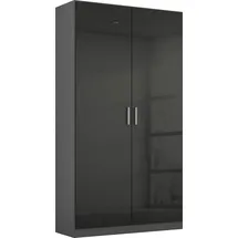 Rauch Drehtürenschrank CELLE 91 x 197 x 54 cm grau