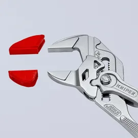 Knipex Schutzbacken Kunststoff rot