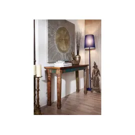 Massivmoebel24 FABLE Konsolentisch 120x40x76 mehrfarbig
