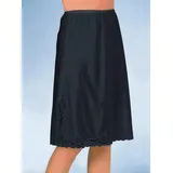Sieh an! Unterrock, Damen, Gr. 46, schwarz, 100% Polyester, unifarben, Röcke Unterrock