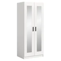 xonox.home Wäscheschrank Visby 80 x 195 x 56 cm Weiß