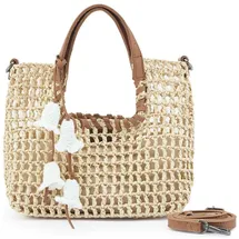 FredsBruder Henkeltasche Sun Carrier, Polypropylen braun