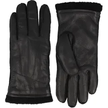 Strellson Lederhandschuhe Schwarz L