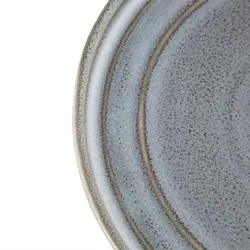 4 Olympia Cavolo flache, runde Teller | Holzkohle Dusk | 27cm | Porzellan