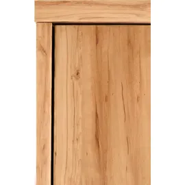 Priess Schrankbett PRIESS "Ancona", beige (astkernbuchefarben), H:211cm, Schrankbetten, mit Regal und LED-Beleuchtung