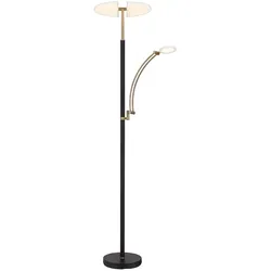 Stehleuchte Deckenfluter Standlampe LED Leselampe CCT Touch dimmbar schwarz