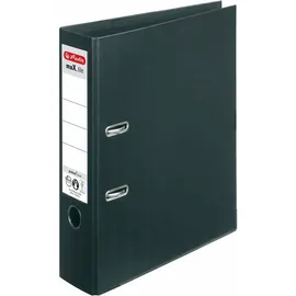 Herlitz Ordner maX.file protect plus, schwarz