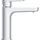 Ideal Standard Waschtischarmatur Push-Open Ausladung 125 mm Silver