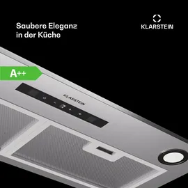 Klarstein Dunstabzugshaube 72,5 cm Silber