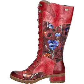 LAURA VITA Schnürstiefel Damen Rot 37