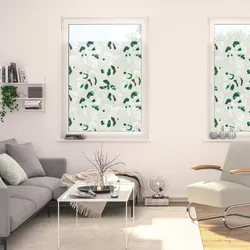 Fensterfolie LICHTBLICK ORIGINAL "Fensterfolie selbstklebend, Sichtschutz, Monstera - Grün", grün, B:100cm L:180cm, Polyvinylchlorid (PVC), Fensterfolien