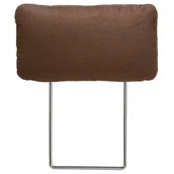 Kopfstütze HOME AFFAIRE "Husum", braun, B:50cm H:25cm T:11cm, Luxus-Microfaser ALTARA NUBUCK (100% Polyester) Luxus-Microfaser mit Druck (100% Polyester) Luxus-Microfaser in Lederoptik (100% Polyester) , Polsterauflagen, mit Kontrastnaht