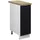 Vicco Unterschrank Apotheker Fame-Line 30 x 0 x 0 cm Schwarz Weiß