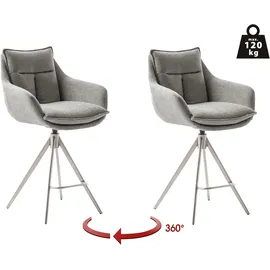 MCA Furniture Bistrostuhl Parker 60 x 98 x 62 cm Schwarz
