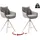 MCA Furniture Bistrostuhl Parker 60 x 98 x 62 cm Schwarz