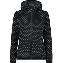 CMP Damen Knit-Tech Jacke mit Jacquard-Gewebe, Gr. 38