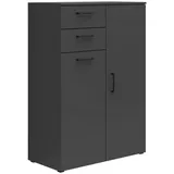 CARRYHOME Kommode Multistauraum - B/H/T ca. 80,00x115,00x40,00