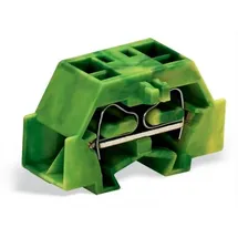 WAGO 261-337 Einzelklemme 10mm Zugfeder Belegung: PE Grün, Gelb 200St.
