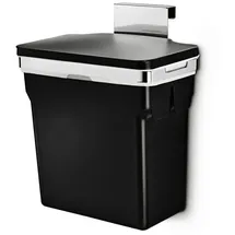 simplehuman Schrank-Abfalleimer 10 l Schwarz