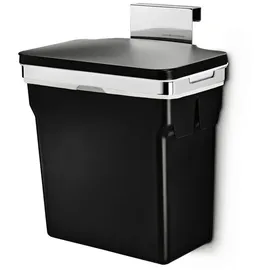 simplehuman Schrank-Abfalleimer 10 l Schwarz
