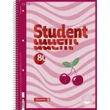 Brunnen Collegeblock A4 Lin.27 90g Fruity Love