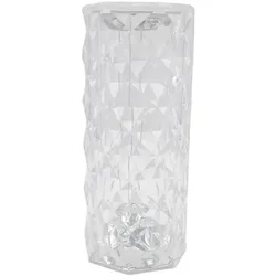Kristall-Tischlampe mit Fernbedienung 16 Farben RGB Wiederaufladbarer USB-Akku 1500mAh
