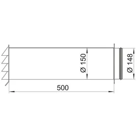 Naber COMPAIR STEEL flow® 150 Mauerkasten