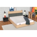 gowoll Kaltschaummatratze 7-Zonen Orthopädische Matratze H3 Höhe 16 cm mit waschbarem Aloe Vera Bezug (Duo Comfort,