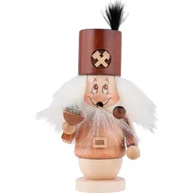 Christian Ulbricht Räuchermann Miniwichtel Bergmann 14,5 cm beige