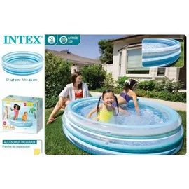 Intex Blue Bliss Planschbecken 147 x 147 x 33 cm (58467NP)