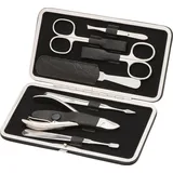 Erbe Maniküre Set Bügel Serie 'Master', schwarz, 7-tlg. Etui Schwarz