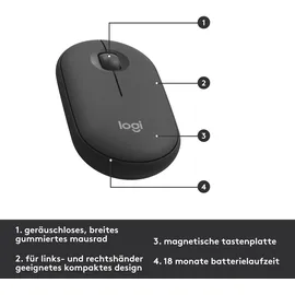 Logitech MK470 Slim Wireless Combo DE Set grafit